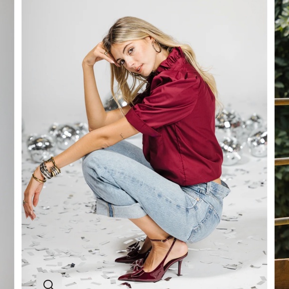 KMJ Bontina in Bordeaux size XL NWT - Picture 3 of 3